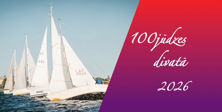 Regate 100 jūdzes divatā 2026 notiks 18. – 20. jūnijā Rīgas jūras līcī