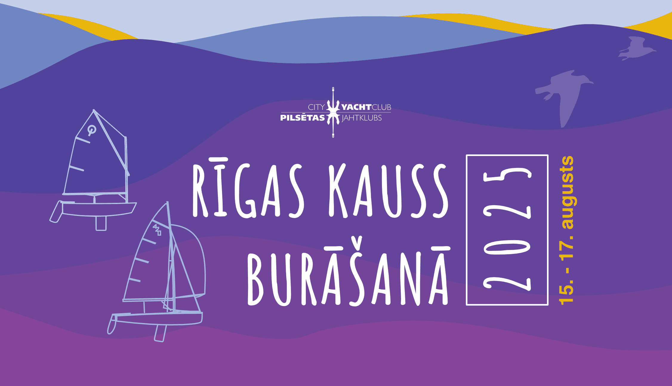 Rīgas kauss burāšanā 2025 pilsētas jahtklubs