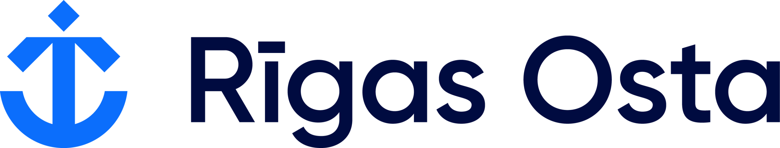 Rīgas osta logo en
