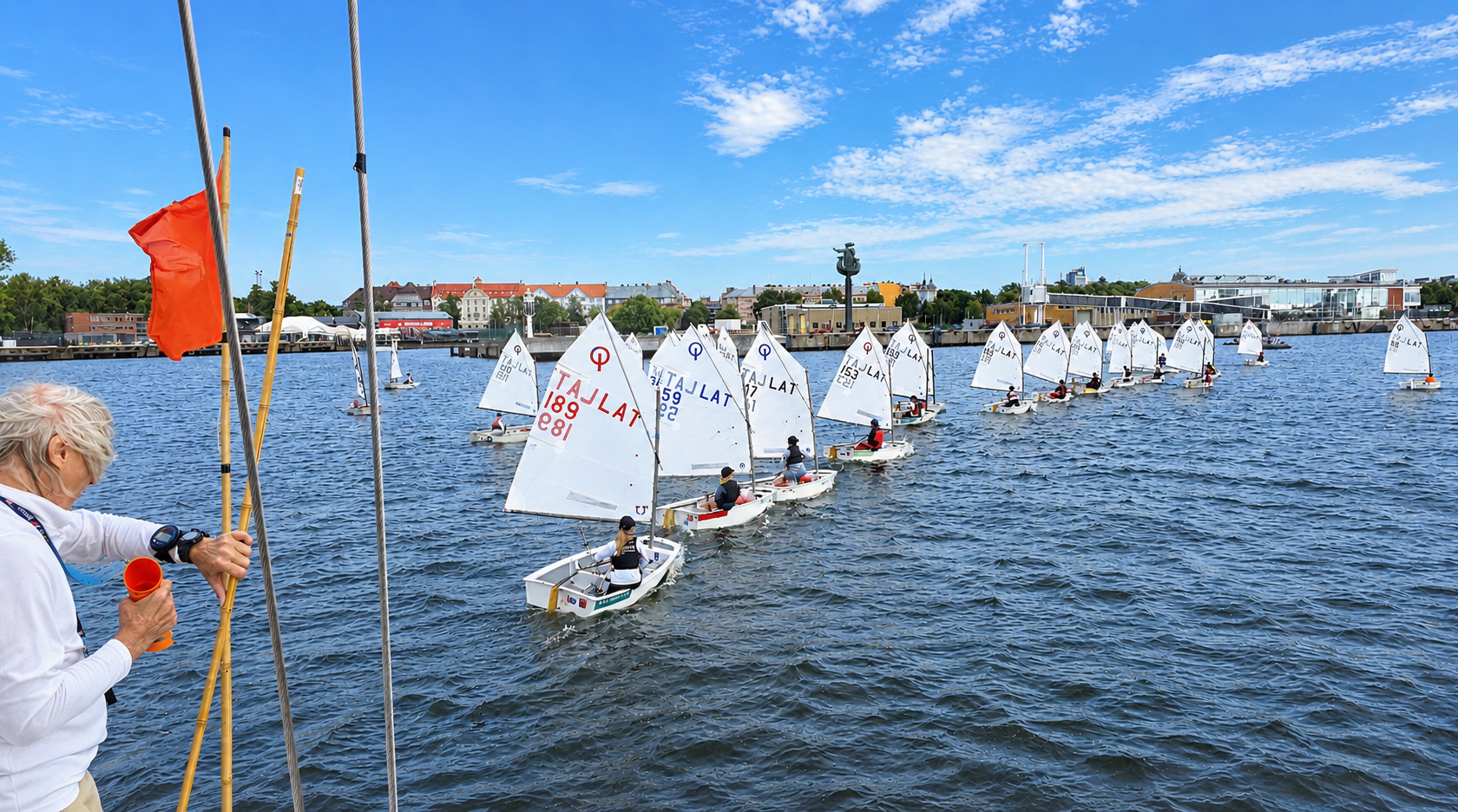 Rīgas kauss burāšanā 2026 Optimist un 420 klases jahtām - rezultāti